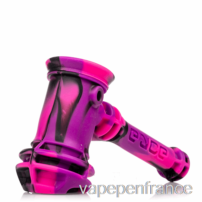 Eyce Hammer Silicone Bubbler Bangin (noir / Rose / Violet) Stylo Vape